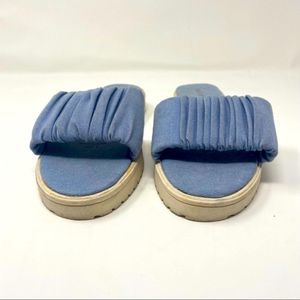 Nine West Blue Jean Sandals Sz 6.5